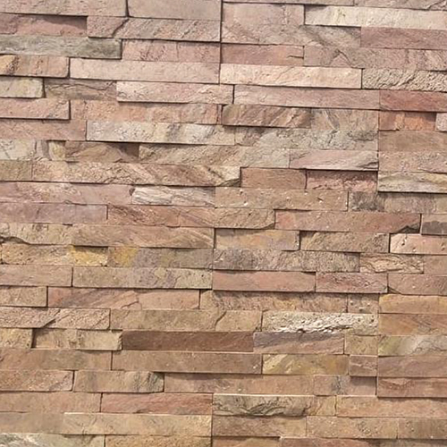 60cm x 15cm x 1.5 To 2.0cm Copper Slate Wall Clading