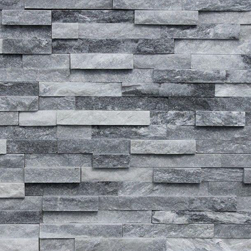 60cm x 15cm x 1.5 To 2.0cm Silver Grey Slate Wall Clading