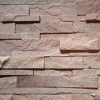 60cm x 15cm x 1.5 To 2.0cm Dholpur Beige Sandstone Wall Clading