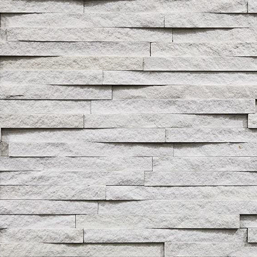60cm x 15cm x 1.5 To 2.0cm Mint White Sandstone Wall Clading