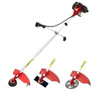 Neptune Bc-520 - 52cc, 1.95 Hp, 182x30x29 Cm | 3-in-1 Brush Cutter With Multiple Blades, Ergonomic Design, Lightweight For Easy Maneuverability