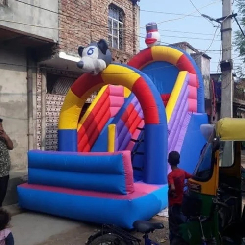 सिंगल स्लाइड इनफ्लेटेबल बाउंस