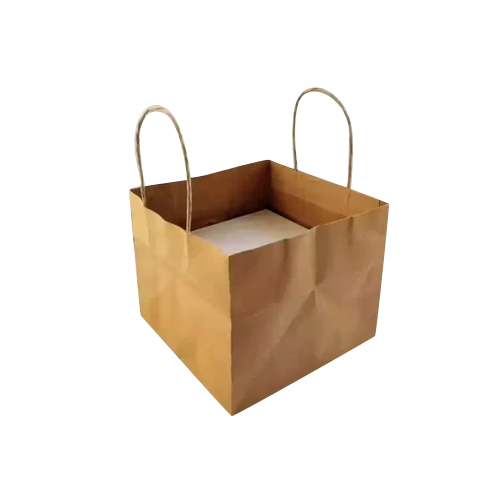 Nips Packaging Half KG Paper Bags For Cakes - Corrugated Board, 10x14 Inches, Brown Color | Customized Designs, Eco-Friendly, Offset Printing
