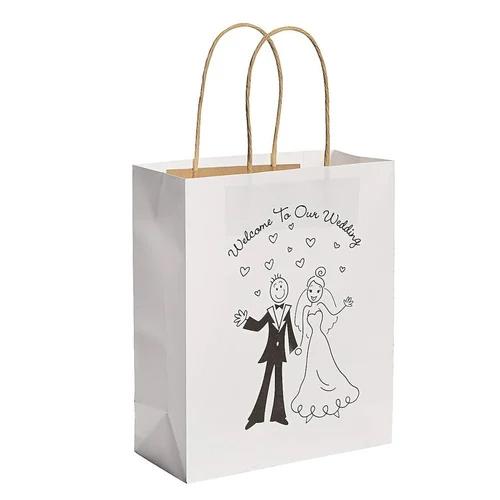 Off White Base Paper Bag