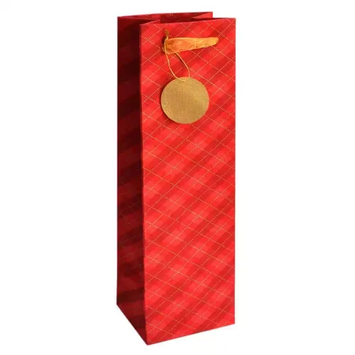 Red  Paper Bag - Feature: Recyclable