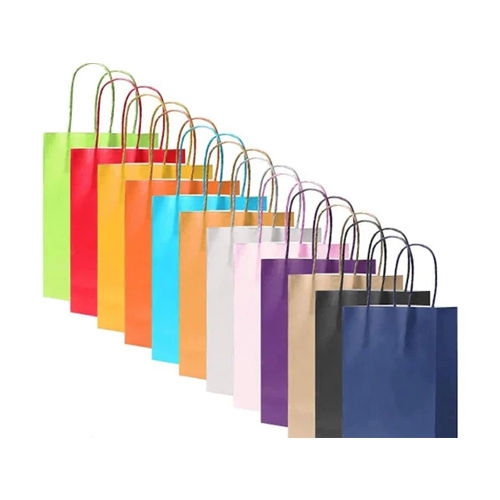 Eco Friendly Paper Bag - Color: Various Colour Available