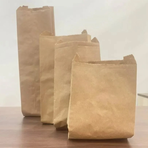 Plain Paper Grocery Pouch