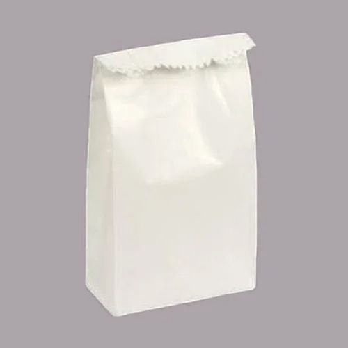 White Plain Kraft Paper Medical Pouch - Size: 7.5 Cm Width 12 Cm Length