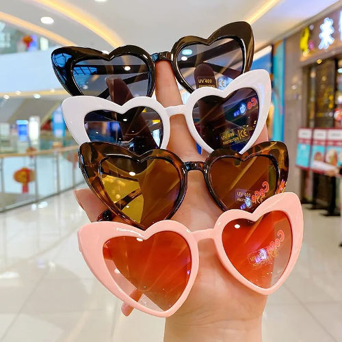 Heart Shape Kids Sunglasses