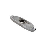 Sh-014 Pump Mounting Bracket - Rust-proof Silver, Strong And Durable Design For Industrial Use
