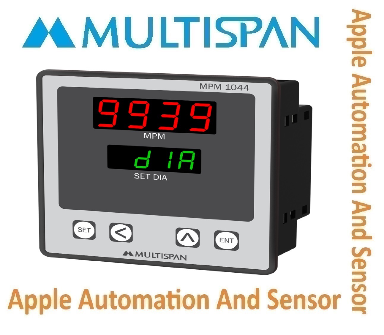 Mpm-2044 Multispan Mpm Indicator - Double Display Universal Input Pid Controller | 4+4 Digit Display, Double Relay, 1 Year Warranty