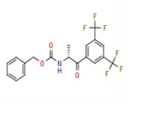 Benzyl [(1r)-2-(3,5-bis(trifluoromethyl)phenyl)-1-methyl-2-oxo-ethyl]carbamate