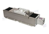 External Installation Of Precision Linear Sliding Table - Tempered Alloy Steel, 50-900 Mm Travel, 0.005 Mm Repeatability | Ball Bearing Or Crossed Roller Rails, External Flange Mounting, Dust Cover Optional
