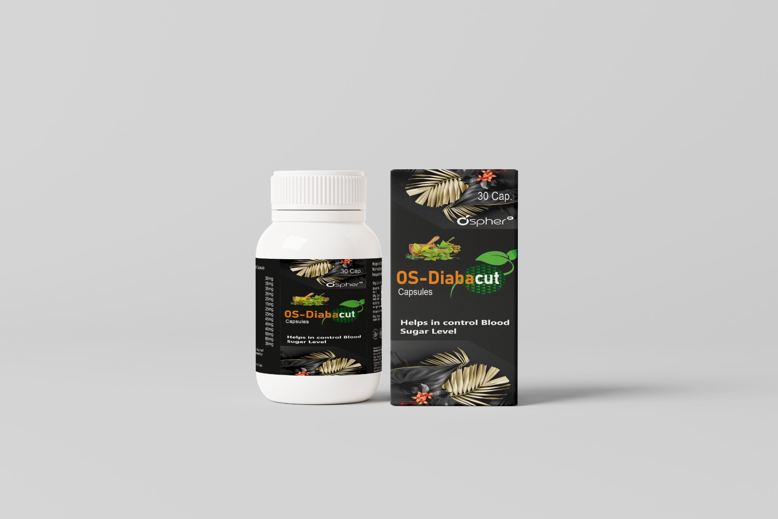 Diabetes Control Capsules - Adult Dosage Guidelines Store In Dry And Cool Place