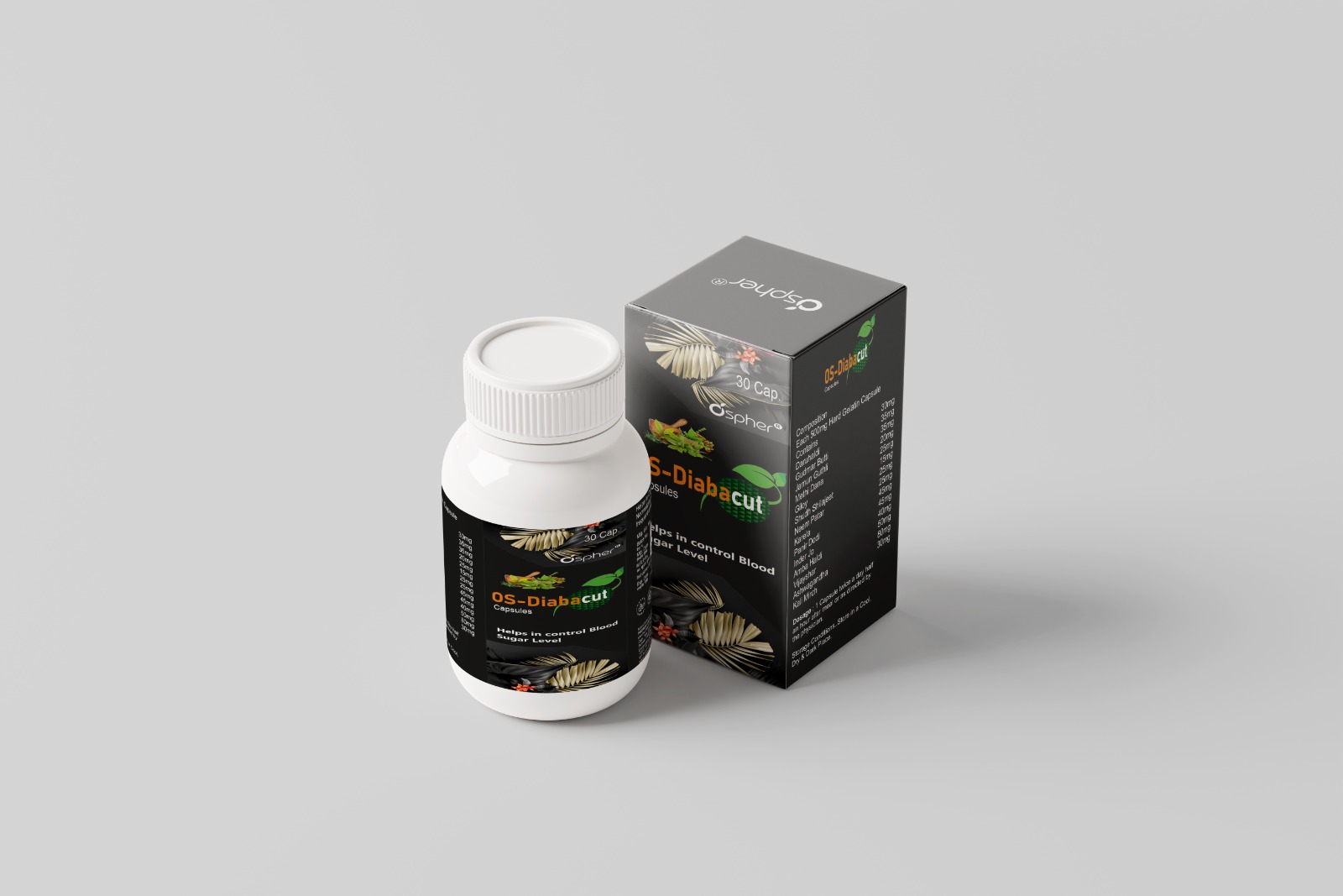 Diabetes Control Capsules - Adult Dosage Guidelines Store In Dry And Cool Place