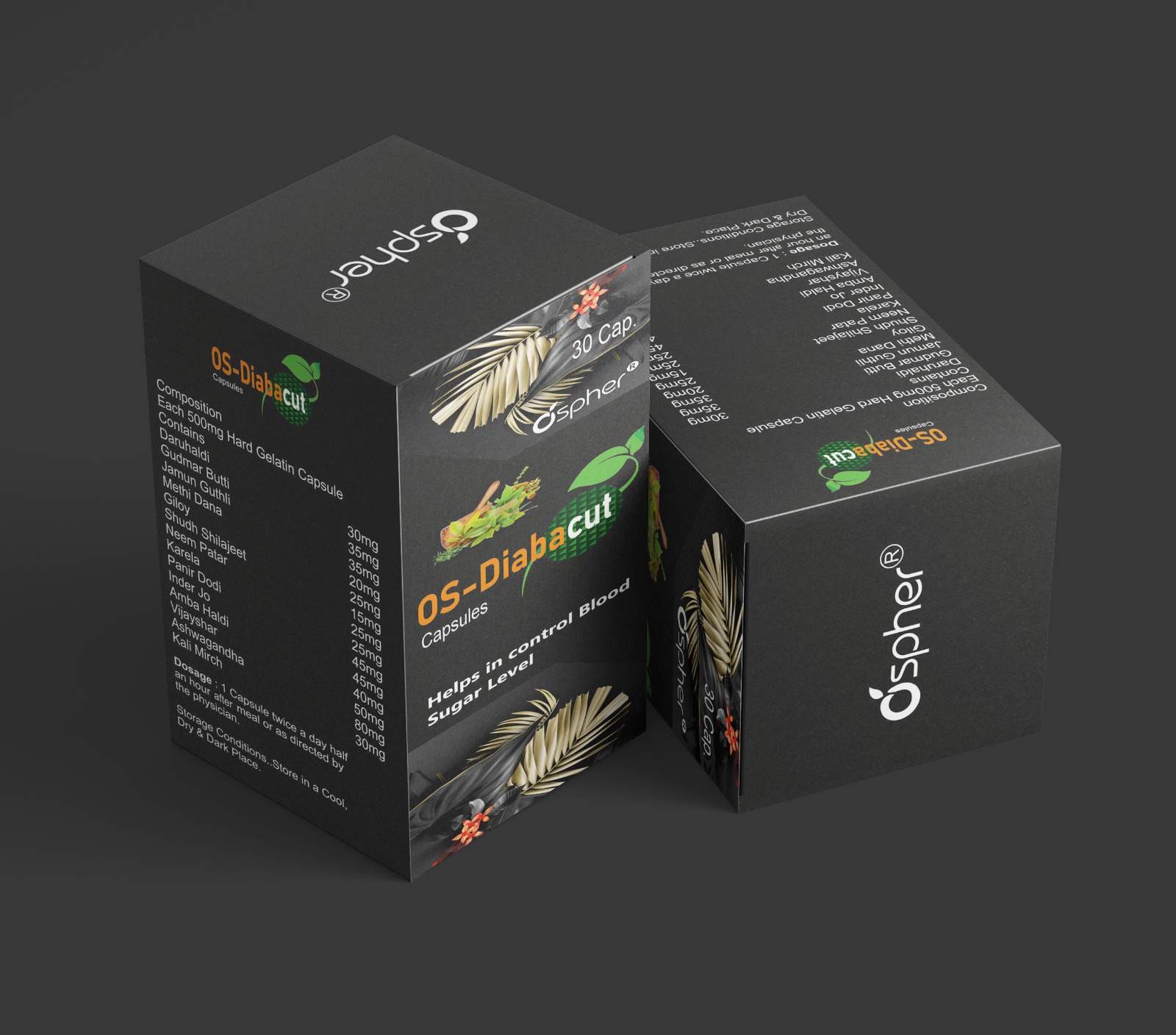 Diabetes Control Capsules - Adult Dosage Guidelines Store In Dry And Cool Place