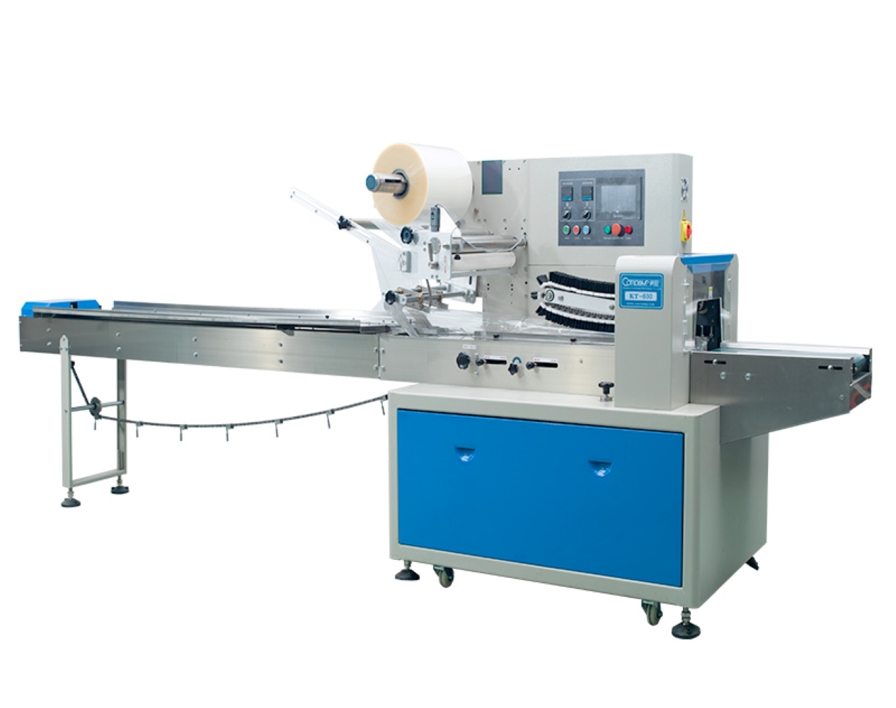 Flow Wrapping Machine - Air Pressure: 5-6 Bar
