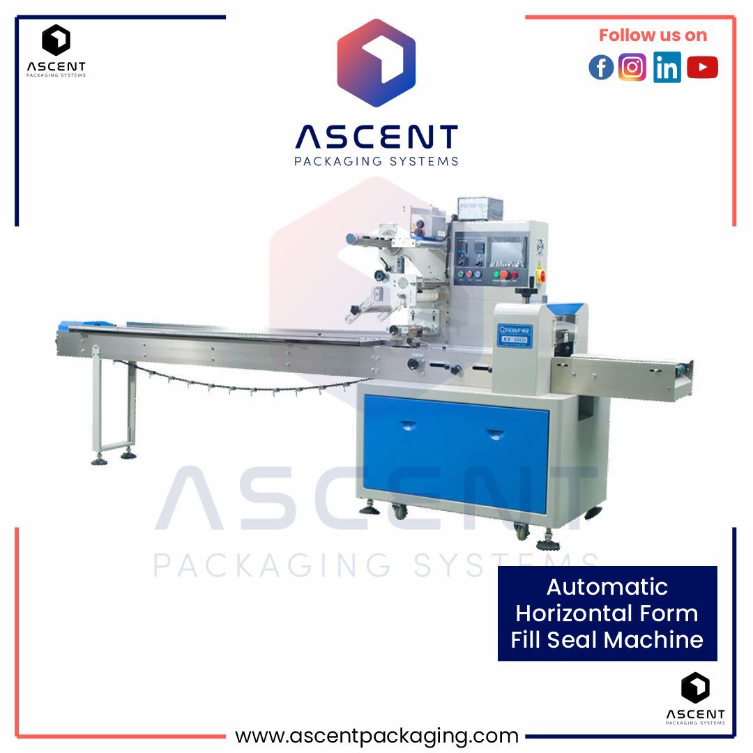Flow Wrapping Machine - Air Pressure: 5-6 Bar