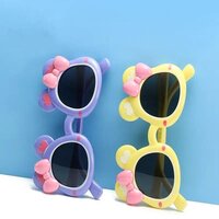 Fancy Kids Sunglasses - Uv Protection, Lightweight Frame , Trendy Colors And Stylish Design