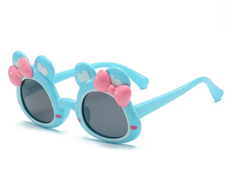 Fancy Kids Sunglasses - Uv Protection, Lightweight Frame , Trendy Colors And Stylish Design
