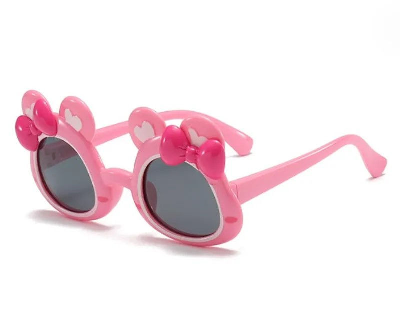 Fancy Kids Sunglasses - Uv Protection, Lightweight Frame , Trendy Colors And Stylish Design