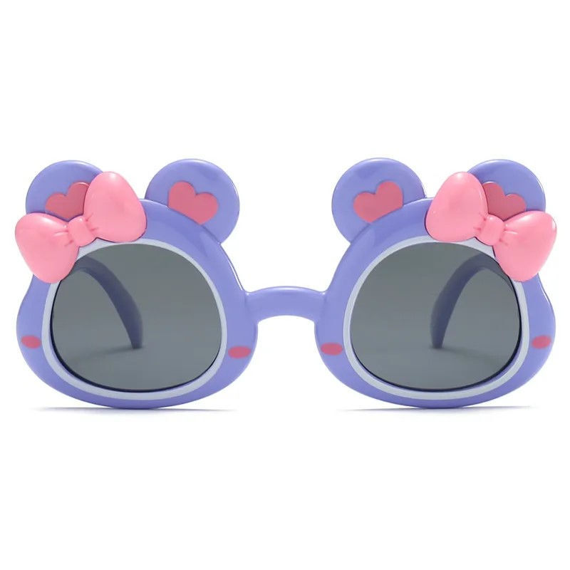 Fancy Kids Sunglasses - Uv Protection, Lightweight Frame , Trendy Colors And Stylish Design