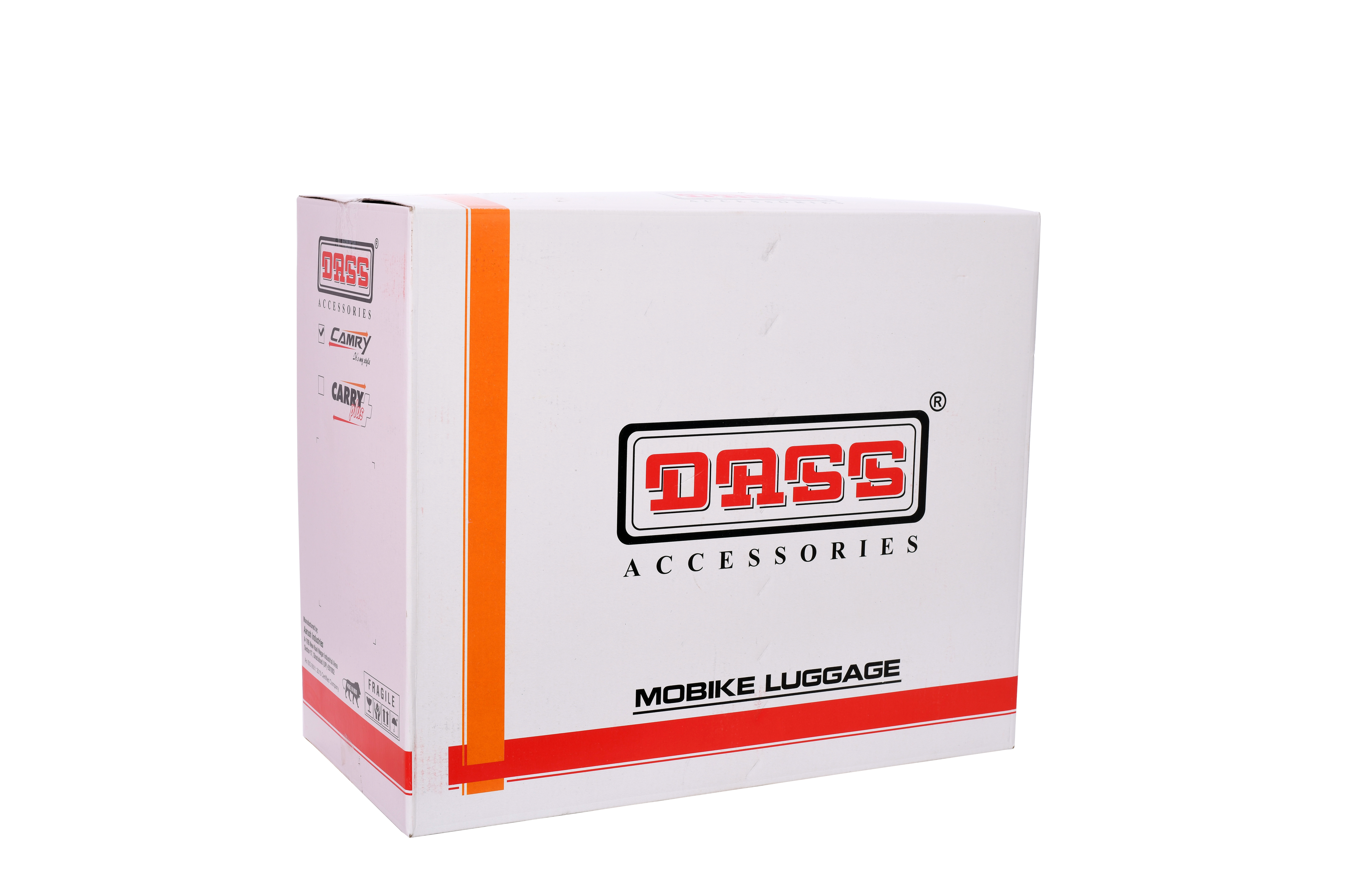 Motorcycle Side Box (Camry) - Material: Plastic