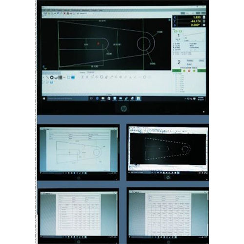 Computer Based Geometrical 2d Reverse Engineering Software - Application: Industrial