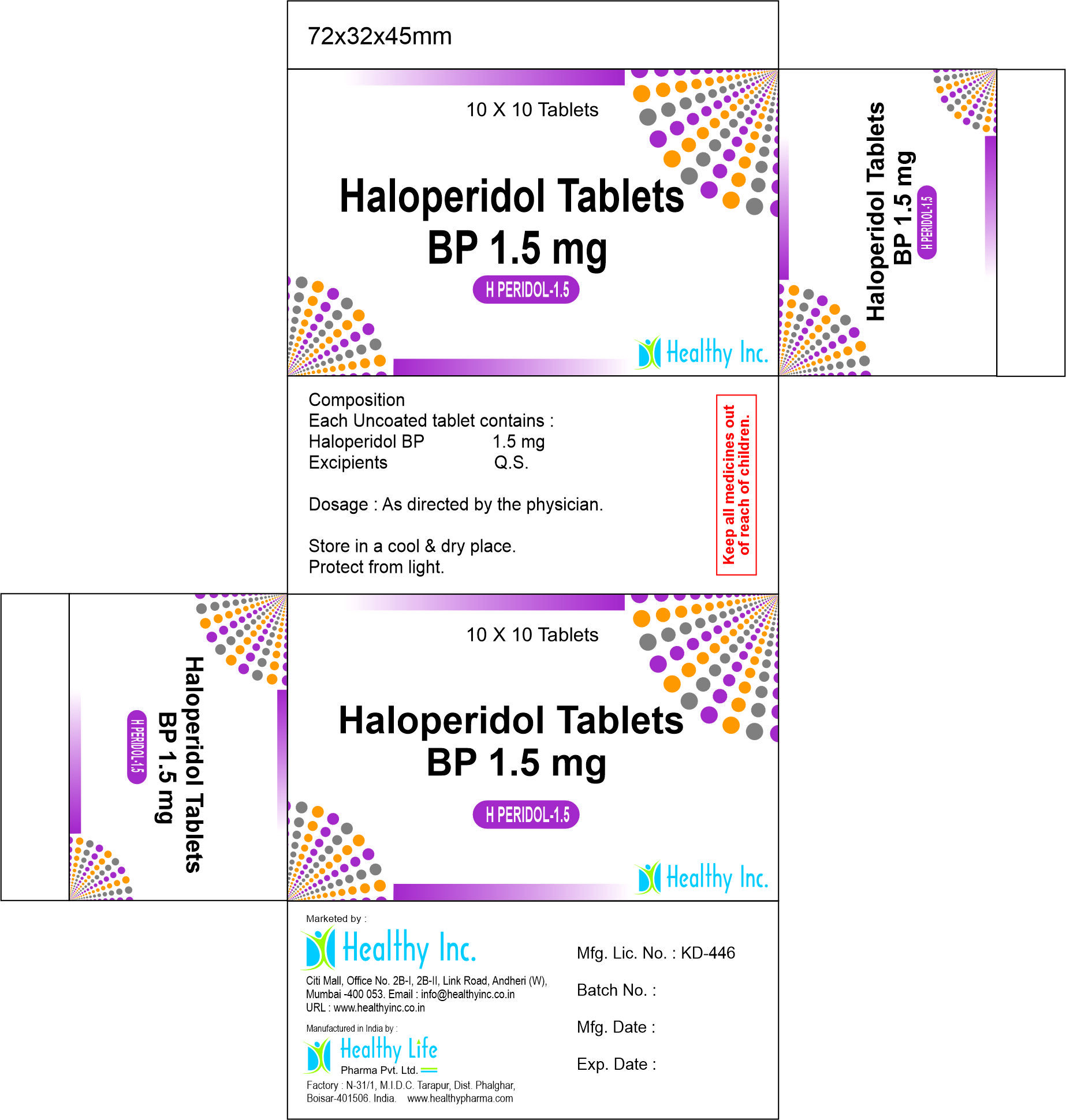 Haloperidol Tablet 1.5mg