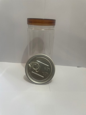 6.5Inch Pet Can - Color: Transparent