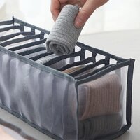 7 Grids Washable Wardrobe Clothes Organizer