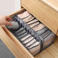 7 Grids Washable Wardrobe Clothes Organizer