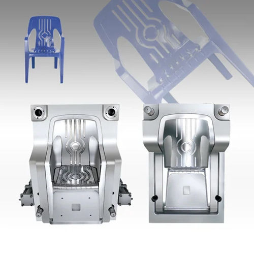 Plastic Chair Mould - Color: Silver