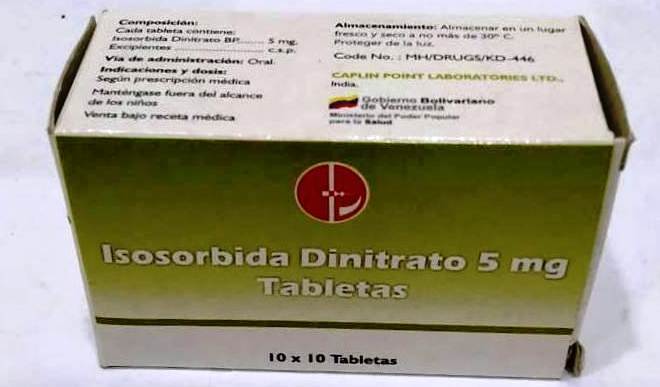 5 Mg Isosorbide Dinitrate Tablets Bp - Grade: Medical