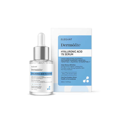 Elegant Dermolite Hyaluronic Acid 1% Serum