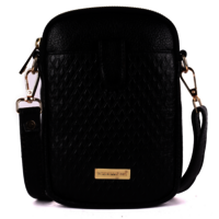 Ladies Black Sling Bag - Design: Standard