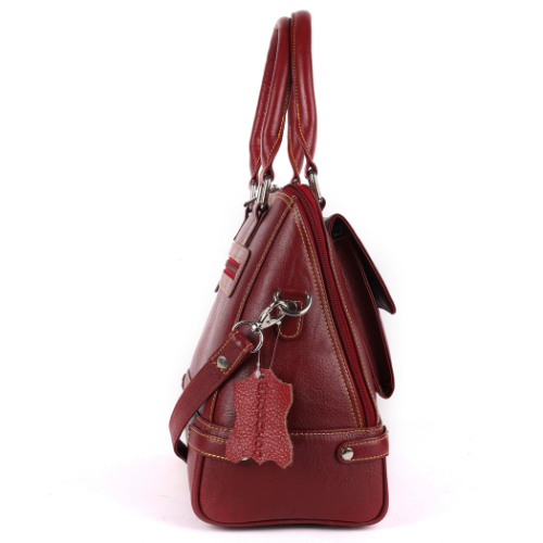 Ladies Maroon Hand Bag