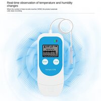 Tzone TempU07B PDF&CSV USB temperature and humidity data logger with external probe