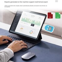 Tzone TempU07B PDF&CSV USB temperature and humidity data logger with external probe