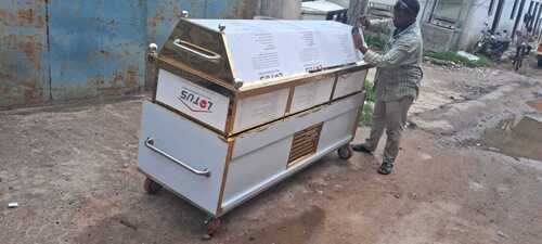 Dead Body Cooling Box Golden Colour