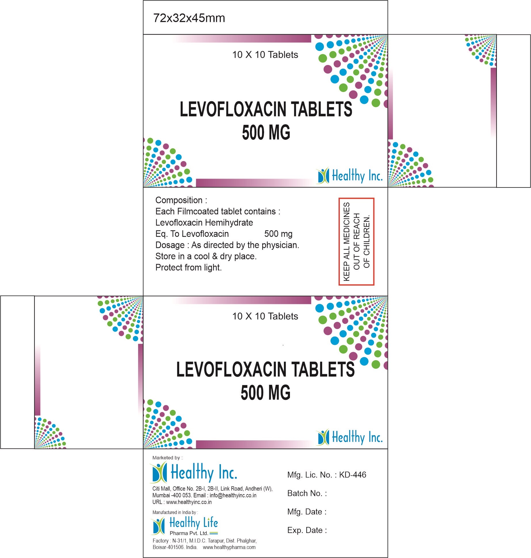 Levofloxacin Tablet 250mg