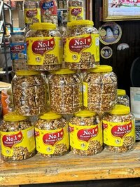 No.1 Peanut Chiki - Hand-packed Peanut Jaggery Bar, Vacuum-sealed | Crispy, Sweet Nutty Flavor, Eggless, Vegetarian