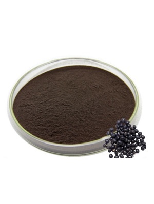 Black bean peel powder