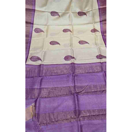 Jari Boarder Pure Resam Silk Saree