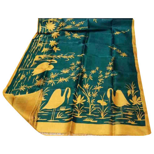 Tassar pure Resam Silk Saree