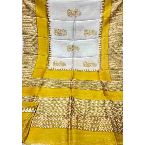  Tassar pure Resam Silk Saree