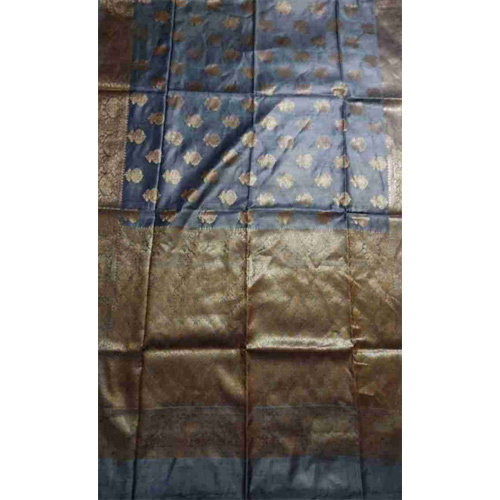 Muga benarasi pure Silk Saree