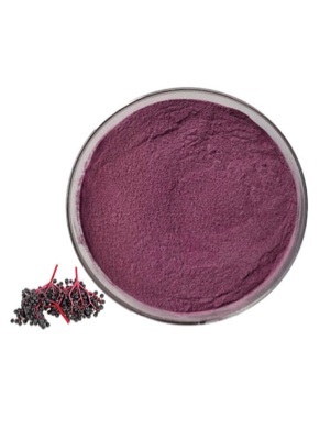 Elderberry juice powder