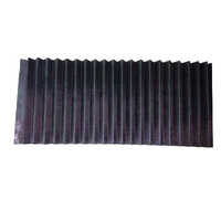 Flexible Bellow Cover - Fabric Material 0.7-1mm Thickness | Black Color, Seamless Finish For Optimal Industrial Machinery Protection