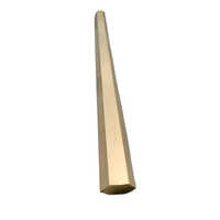 Brass Hex Rod - 15 Mm Thickness, Polished Golden Finish | Ideal For High-speed Machining Applications